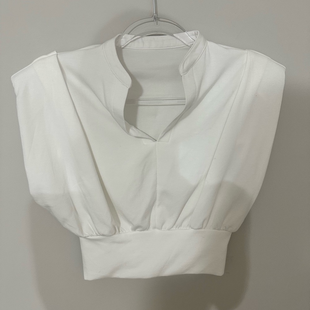 Elegant White Women's Top